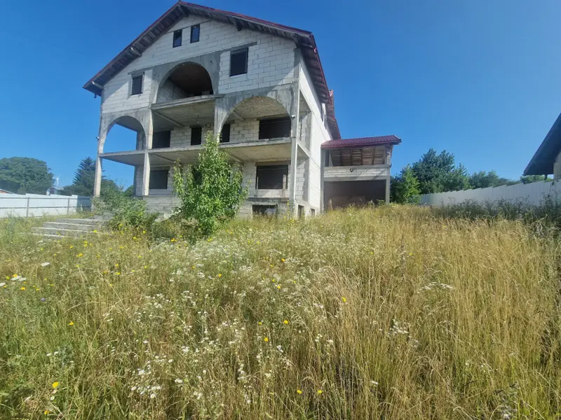 Vilă de vanzare S+P+1E+M, sup,617 mp Turturesti,jud Neamt.