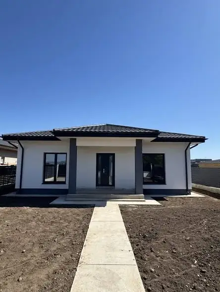 Casă nouă la cheie, 90 mp + 500 mp teren — Dumbrava Roșie